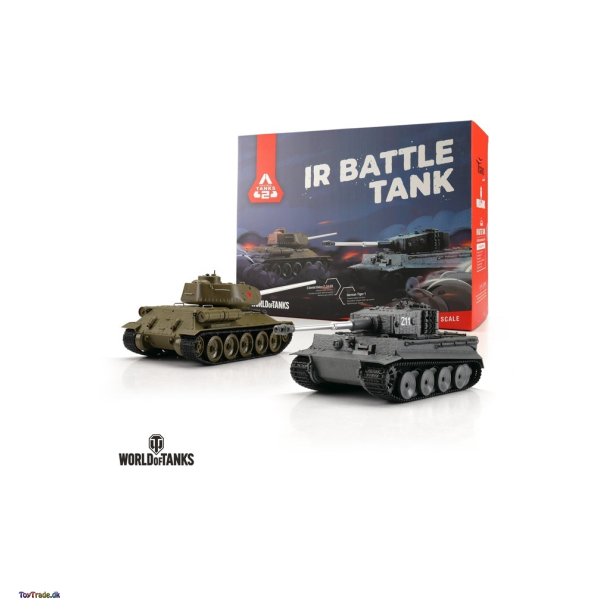 World of Tanks IR-battle Fjernstyrede Kampvogne - Tiger I &amp; T34/85