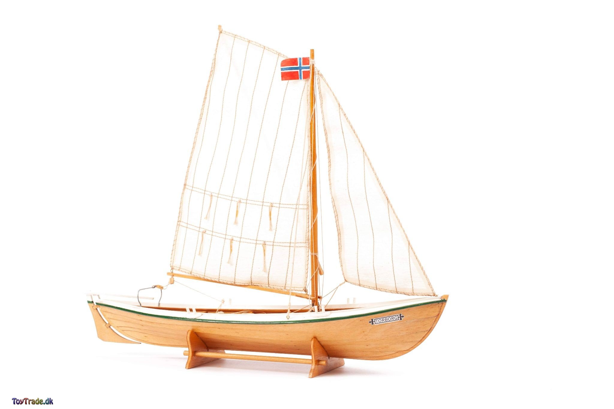 Billing Boats Modelskib - 910 - Norsk ro- og sejlbåd