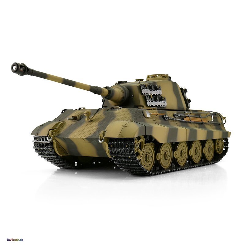 King Tiger Camouflage - Pro-Edition BB "Smoke" - Fjernstyret kampvogn