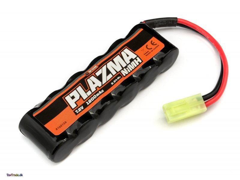 NiMh batteri mini 7.2V 1200mAh 8.64Wh - HPI Plazma